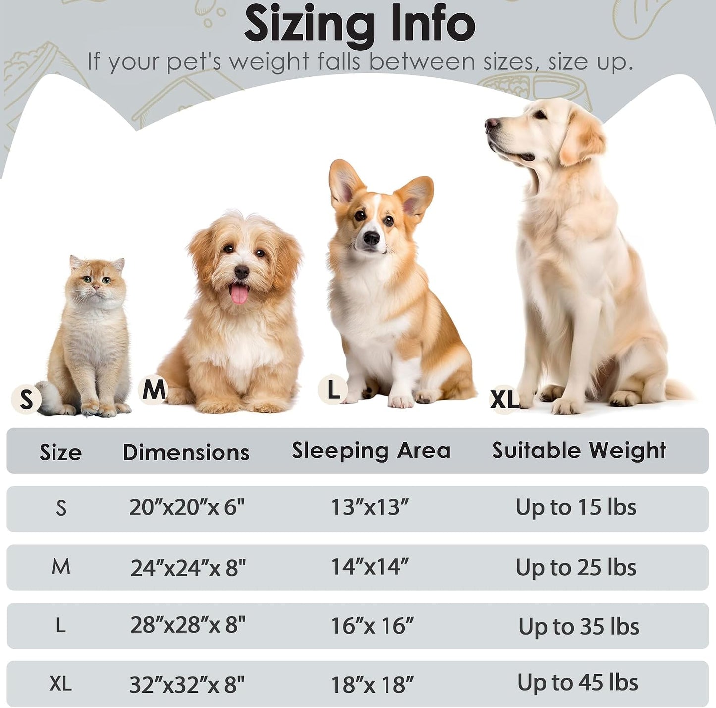 Petvanii CozyCloud Donut Pet Bed, Soft Plush Calming Bed for Small Dogs, Puppies, Cats and Kittens, Washable Round Pet Bed